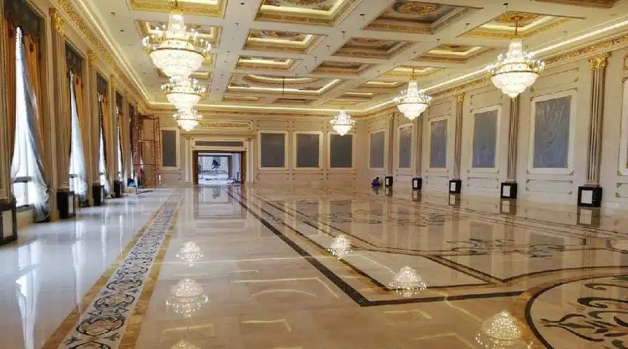 جلي ومعالجة تلميع الرخام